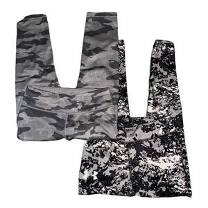 Athleta Girl Chit Chat Capri Leggings and Under Armour Leggings Size Large 12